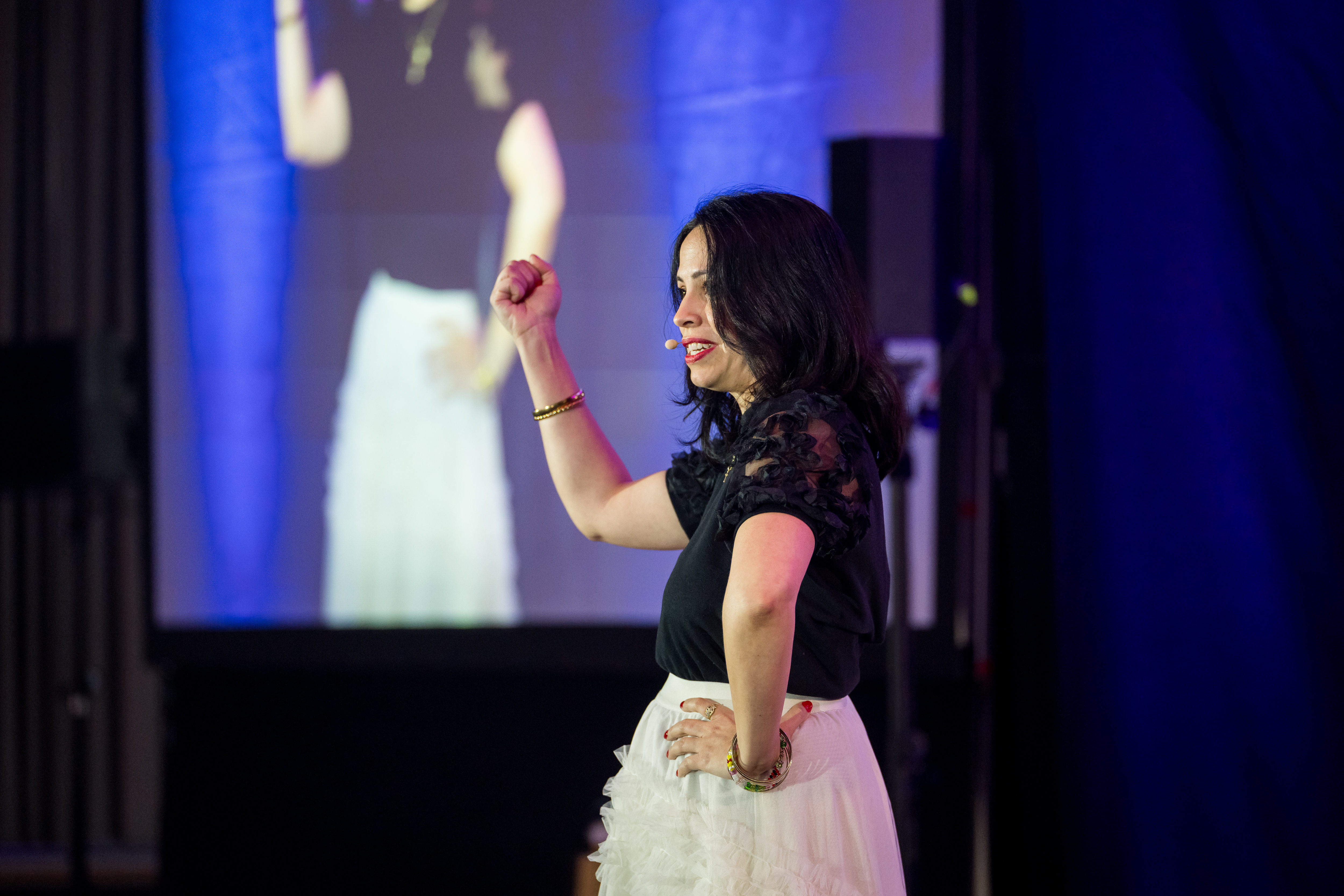 Lisandra Rodriguez auf der Bühne